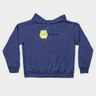 Green frog Kids Hoodie